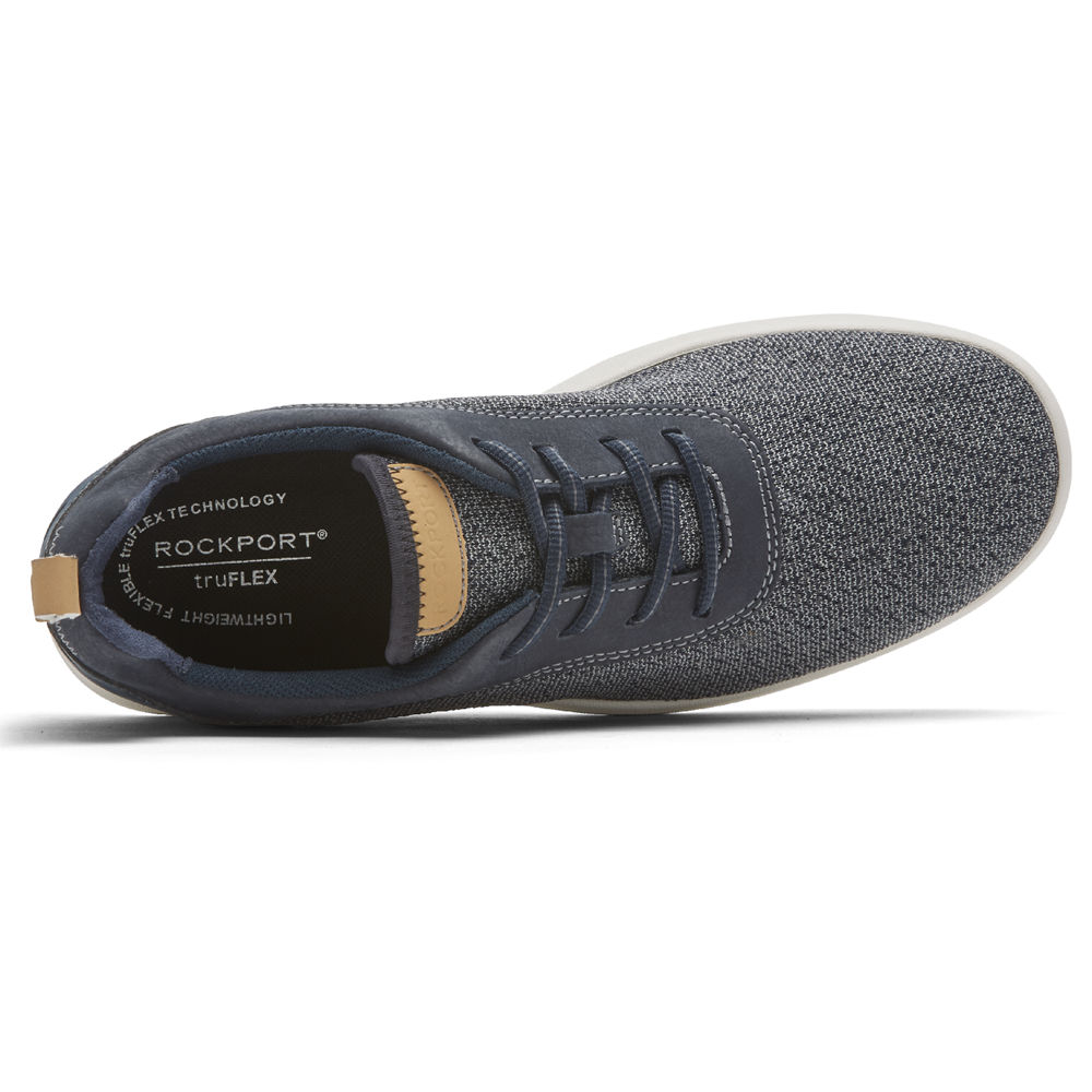 Rockport Joggesko Herre Blå - Truflex Fly Plain Toe - CPXE57630